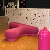 Indkøbscenter - pink sofa